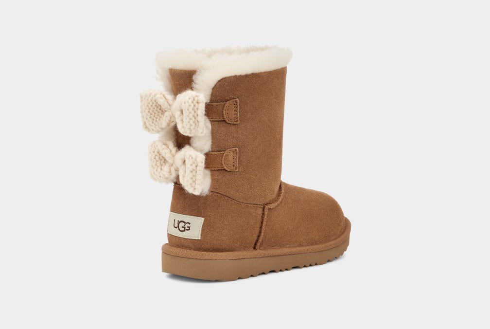 Mini bailey 2025 knit bow bootie
