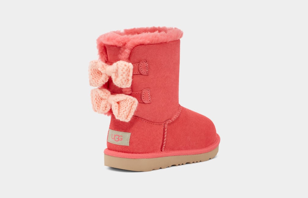 Ugg boots pink bailey bow store