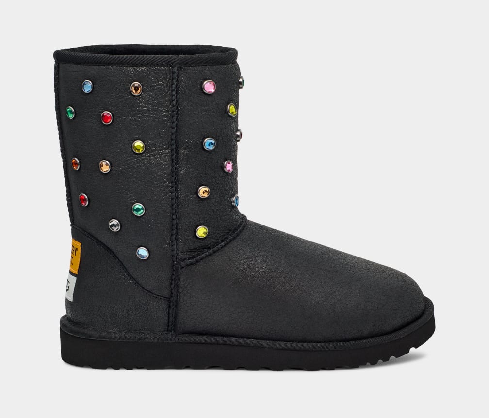 Black online studded uggs