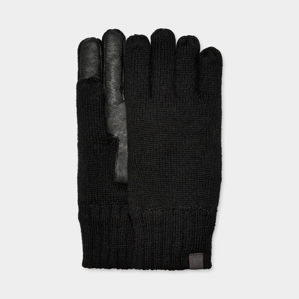 Mens wool online knit gloves
