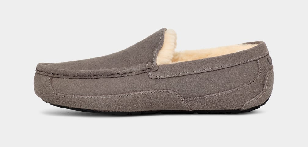 Ugg slippers men grey cheap