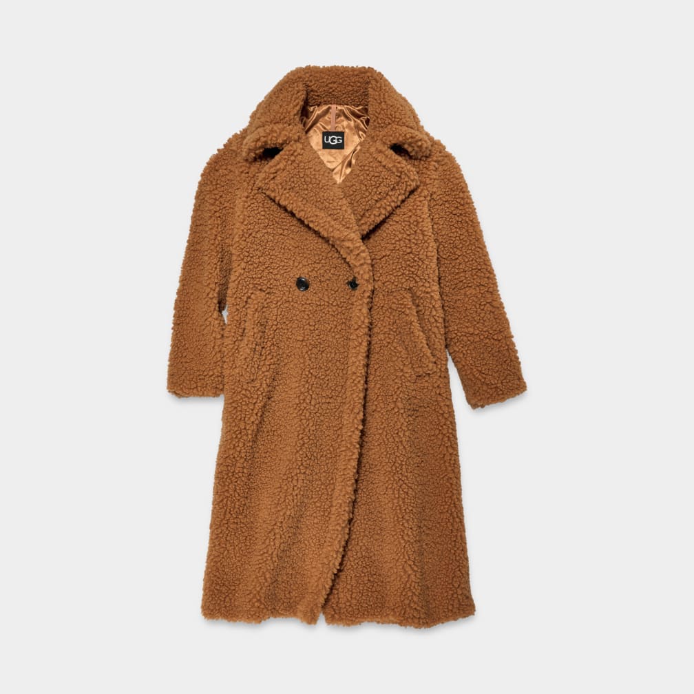 Ugg teddyfell mantel clearance