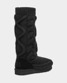 Ugg over the sale knee cable knit boots