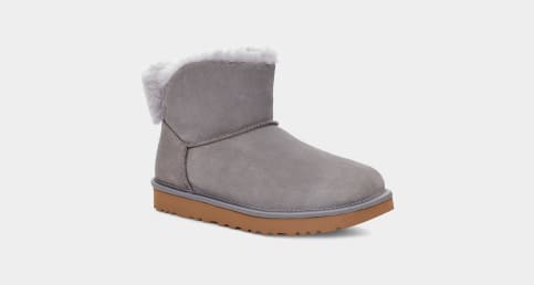 Ugg classic cuff mini 2025 grey