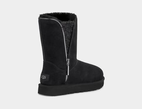 Ugg classic short zip boot online