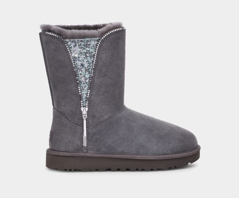 Ugg classic sparkle best sale zip