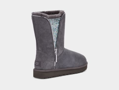 Ugg women's w classic short deals sparkle zip fashion boot
