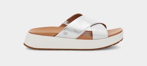 Ugg hot sale metallic slides