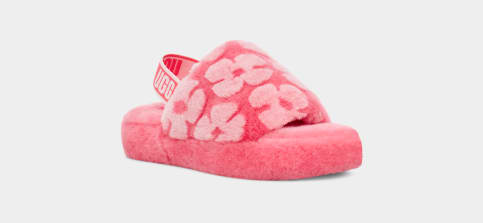 UGG Fluff Yeah Poppy Slide for Kids UGG UK
