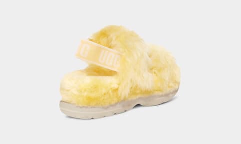 Infant ugg hotsell slides yellow