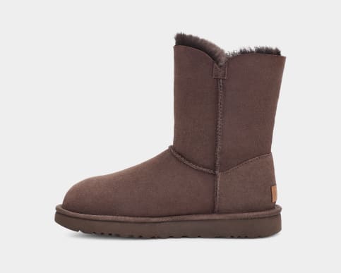Grey uggs shop with buttons