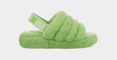 UGG Fluff Yeah slipper met logo voor Dames UGG NL