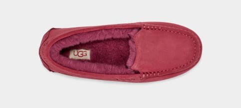 Ugg ansley top slippers red
