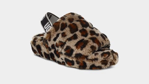 UGG Fluff Yeah Leopard Slide for Women UGG EU