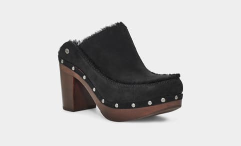 Ugg top clogs heels