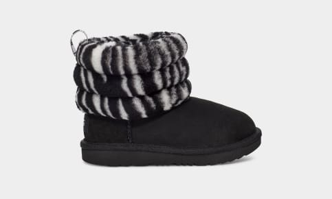 Ugg fluff mini quilted logo boots women's outlet
