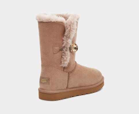 UGG Bailey Button Gold Bling Boot for Women UGG UK