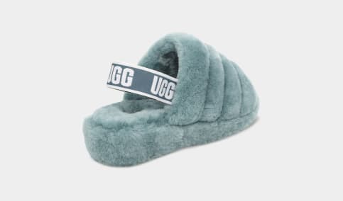 Ugg fluff cheap yeah slide blue