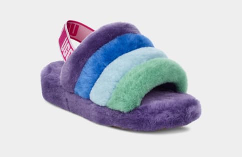 Pride rainbow sales ugg slides