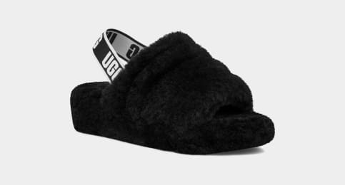 Ugg slippers top fluff yeah slide