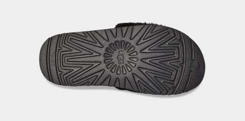 Ugg laton fur slide hotsell black