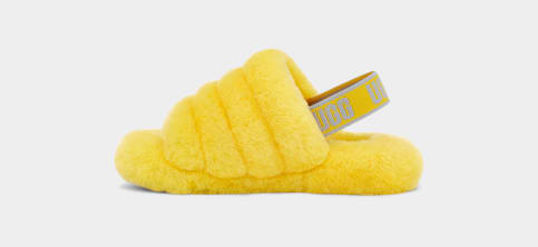 Ugg fluff yeah best sale yellow