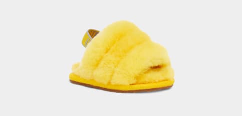 Baby fur ugg slides outlet