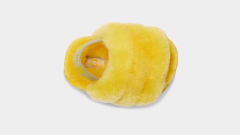 Infant ugg outlet slides yellow