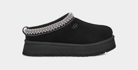 Black shop ugg slippers