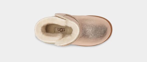 Rose gold best sale glitter uggs