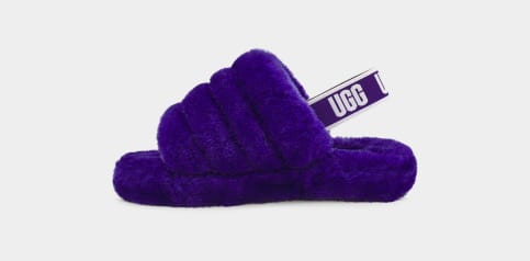 Ugg fluff yeah outlet slide purple