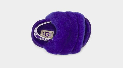 Royal blue ugg slides on sale