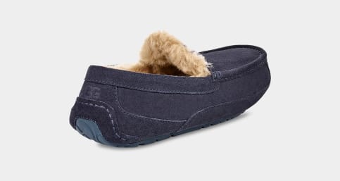 Mens ugg ascot cheap slippers navy