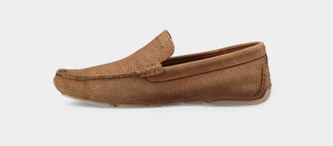 UGG Henrick Stripe Perf Slip On Driver for Men UGG UK