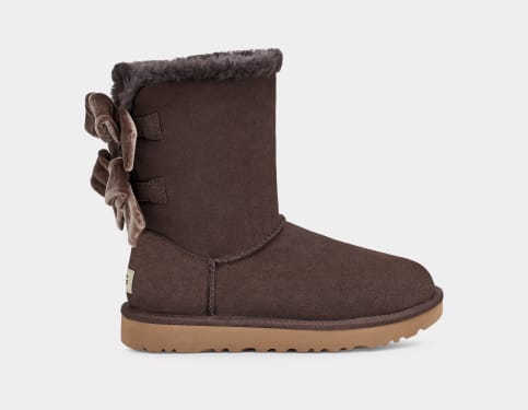 Uggs with ribbons outlet on back