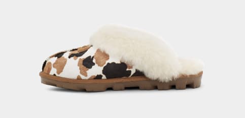 Coquette Cow Print Slipper | UGG®