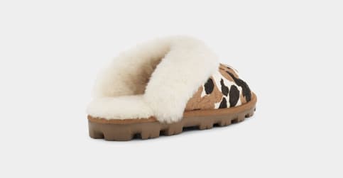 Coquette Cow Print Slipper | UGG®