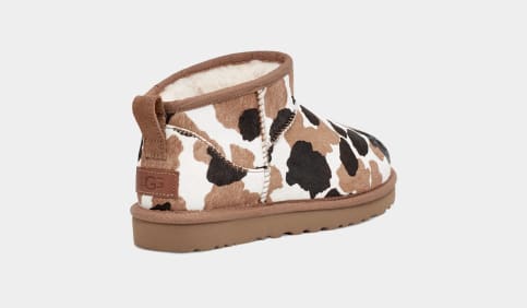 Classic Ultra Mini Cow Print Boot | UGG®