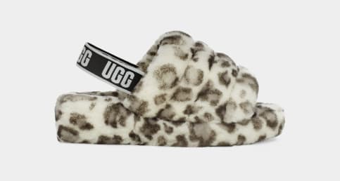 UGG Fluff Yeah Slide Leopard for Women UGG
