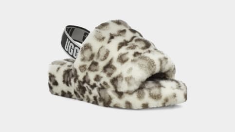 Ugg fluff sale yeah leopard