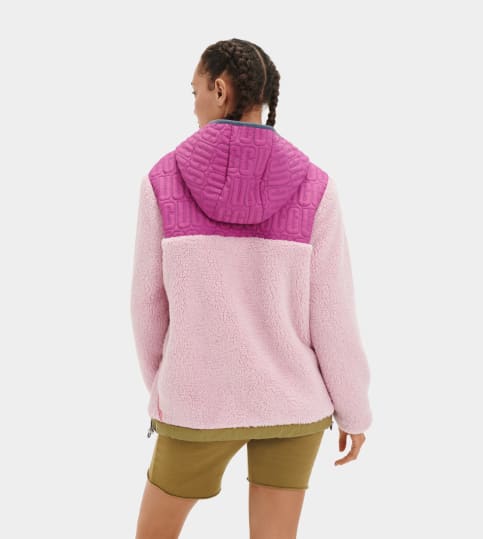 UGG® Iggy Sherpa Half Zip Pullover for Women | UGG® Europe