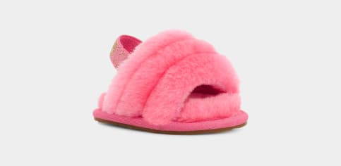 Pink sales uggs slides