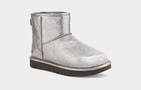 Classic mini metallic uggs shop