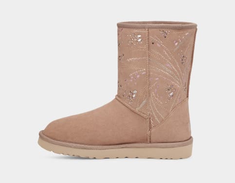 Ugg classic short sales metallic snake