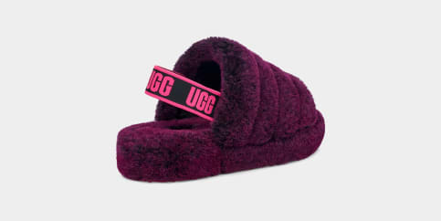 Uggs slides purple outlet