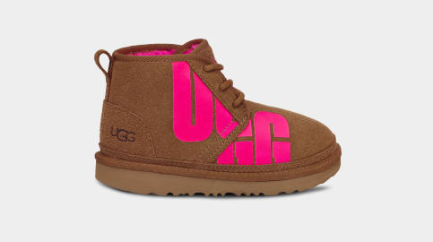 Pink neumel ugg discount boots