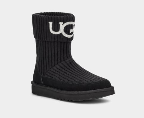 Uggs with sales knit top