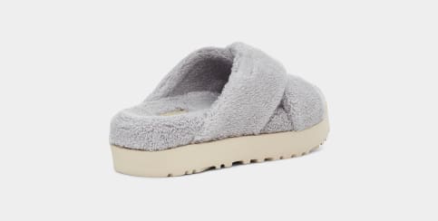 UGG Fuzz Sugar Terry Cross Slide for Women | UGG® UK