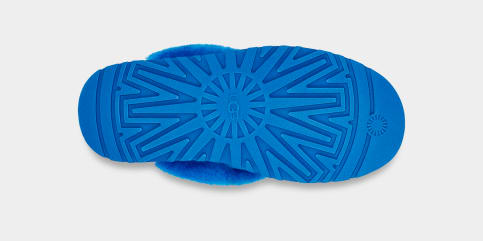 Royal blue ugg top slippers