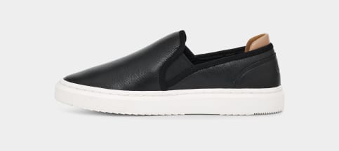 Ugg cas slip on top sneakers black